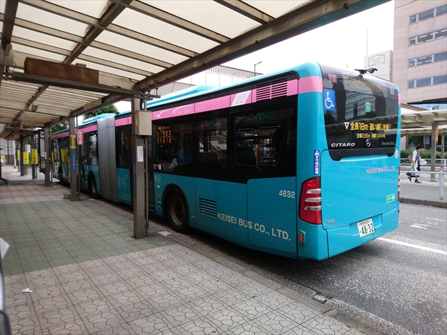 京成バスの一例