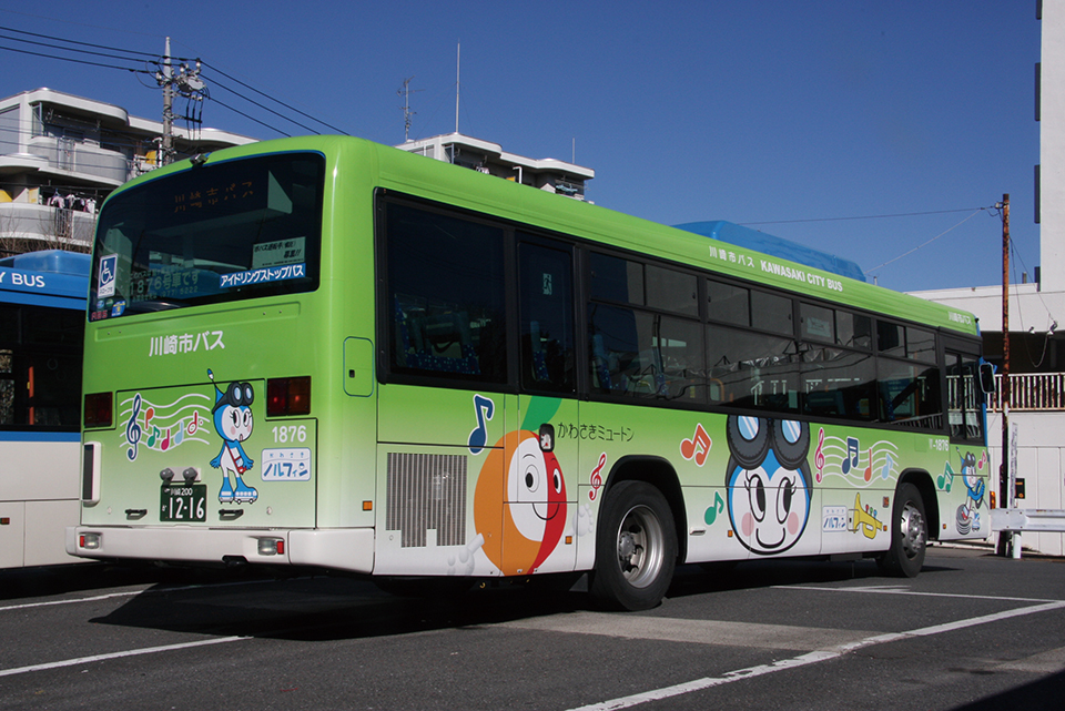 【画像ギャラリー】川崎市交通局の所有するバスを詳しく見る! バス会社潜入レポート・川崎市交通局：編 その3【日野車】 バス総合情報誌「バス