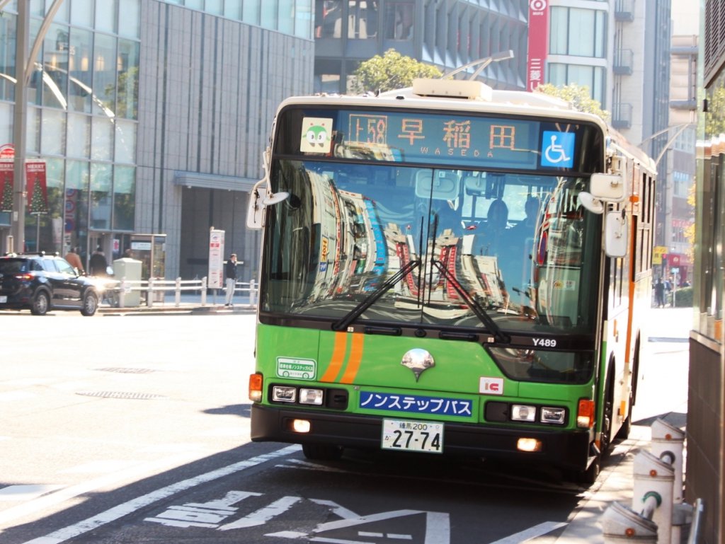 都営バス「上58」系統で上野から早稲田へ40分間のプチ バス トリップ!!