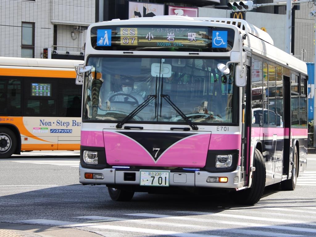 路線バスの例（京成バス）