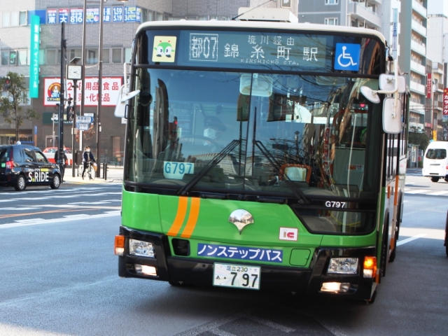 都市新バス「都07」系統で都電の名門ルートをトレース!!