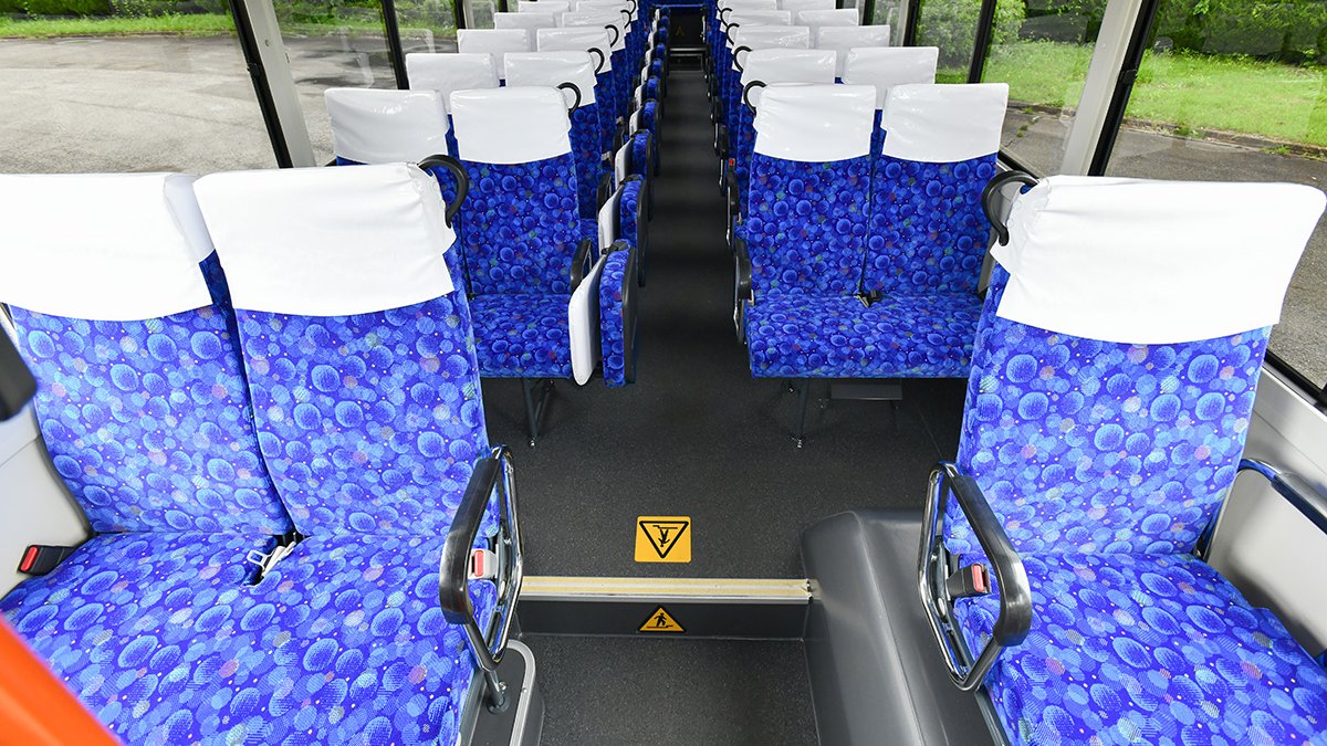 路線バスの座席　椅子 都営バスの「座席シート」の張り替え | PROJECT TOEI | 東京都交通局