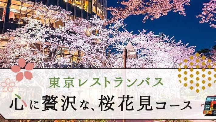 桜満喫したいなら必見!!　エアロキングで行く東京レストランバスの内容が衝撃