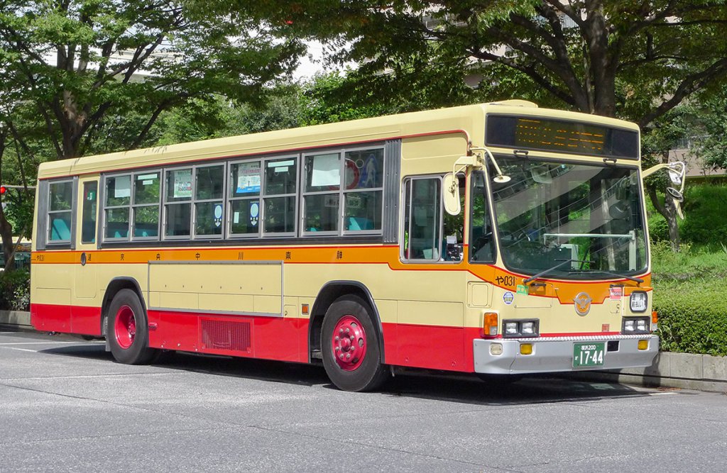 今はもう見られない?　ホイールが赤かった時代の神奈中バス車両（神奈川県）