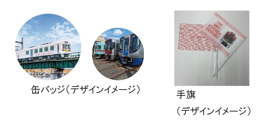 レイトランチ便（西鉄福岡（天神）13時23分発）「にしてつ電車まつりコラボコース」の特典