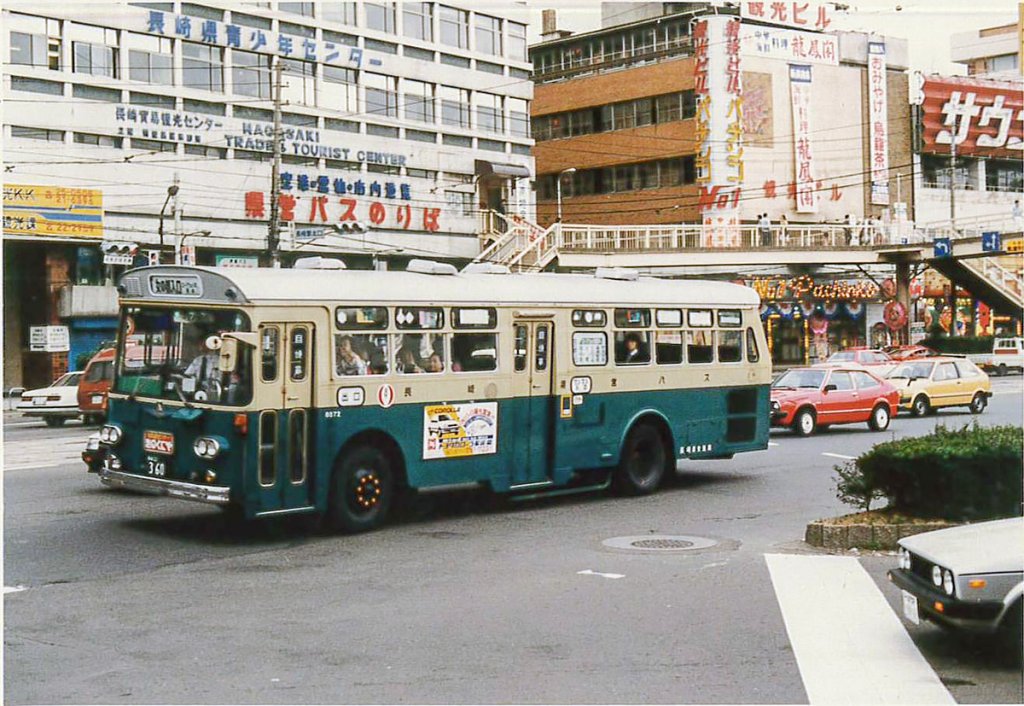 乗合バスの数がピークを迎えた昭和50年代にも活躍していた大型路線車（写真：高橋俊哉）