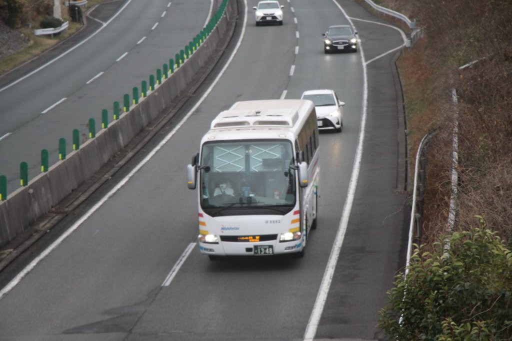 都市間高速バスや北九州空港エアポートバスは使用不可