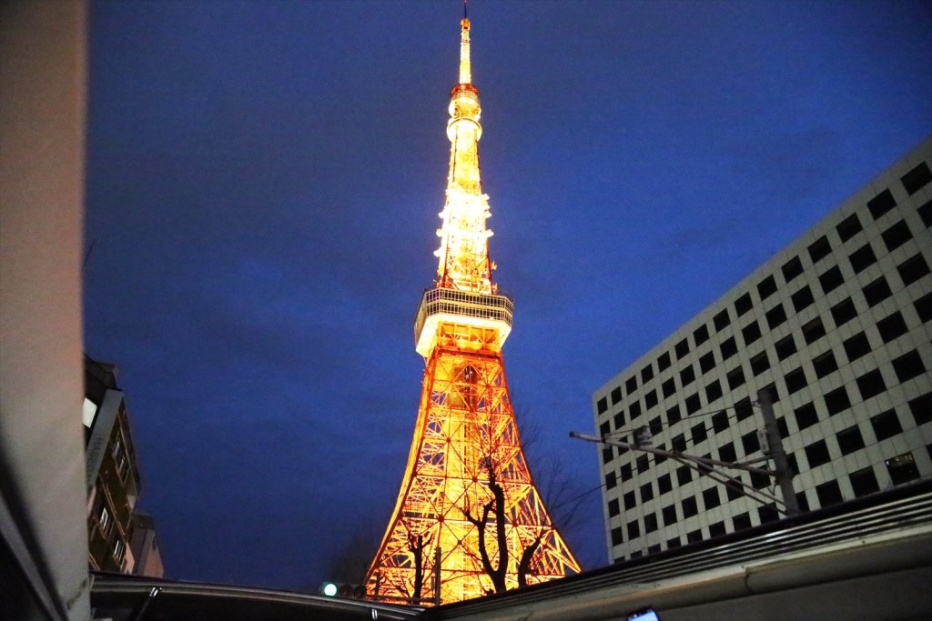 東京タワーは定番の夜景スポット