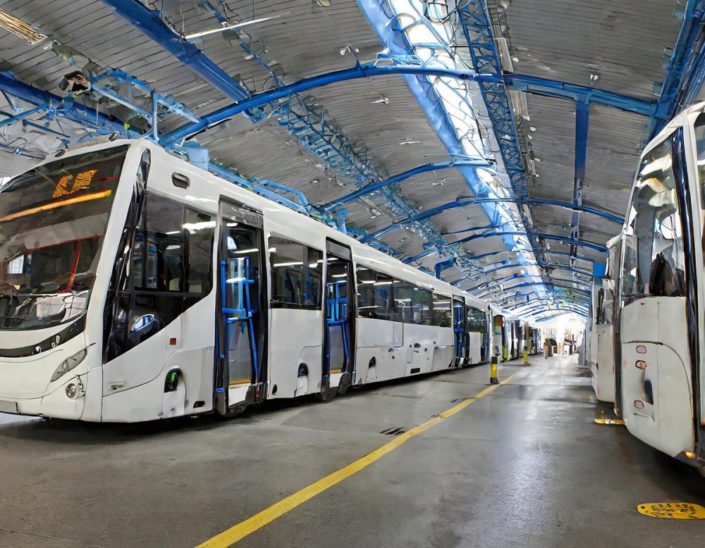 LRTの車両基地っぽさすら感じる「都営バスの車庫」