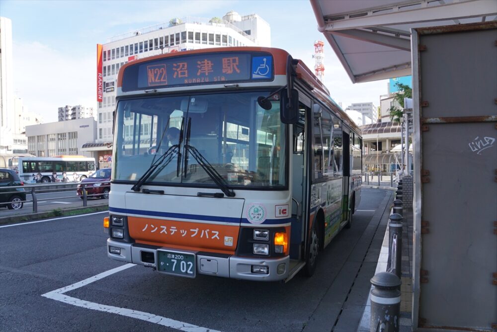 沼津駅に到着！