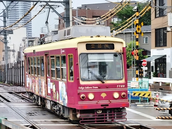 バスでアプローチはするものの基本は都電荒川線