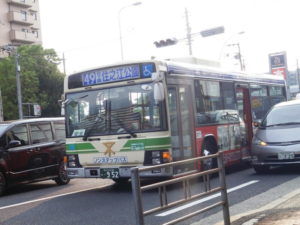 渋滞も予想される万博輸送