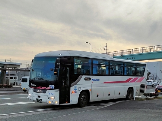 飯塚市内を走る筑豊特急