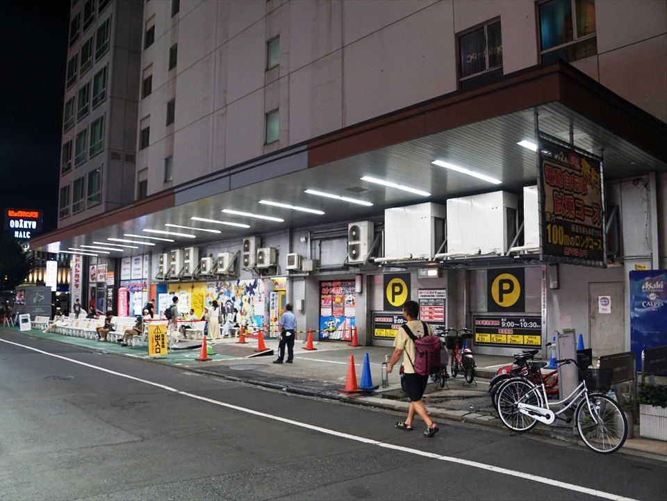 かつての京王新宿高速バスターミナル跡