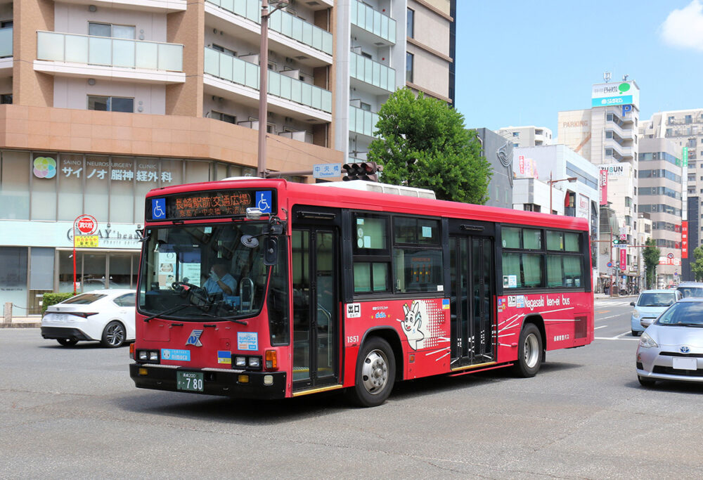 長崎県営バスにもキュービックが残されている