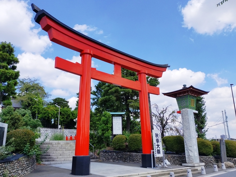 東伏見稲荷神社の鳥居