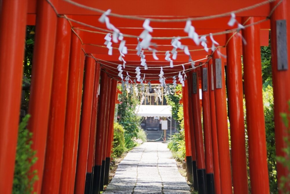 尾曳稲荷神社の千本鳥居