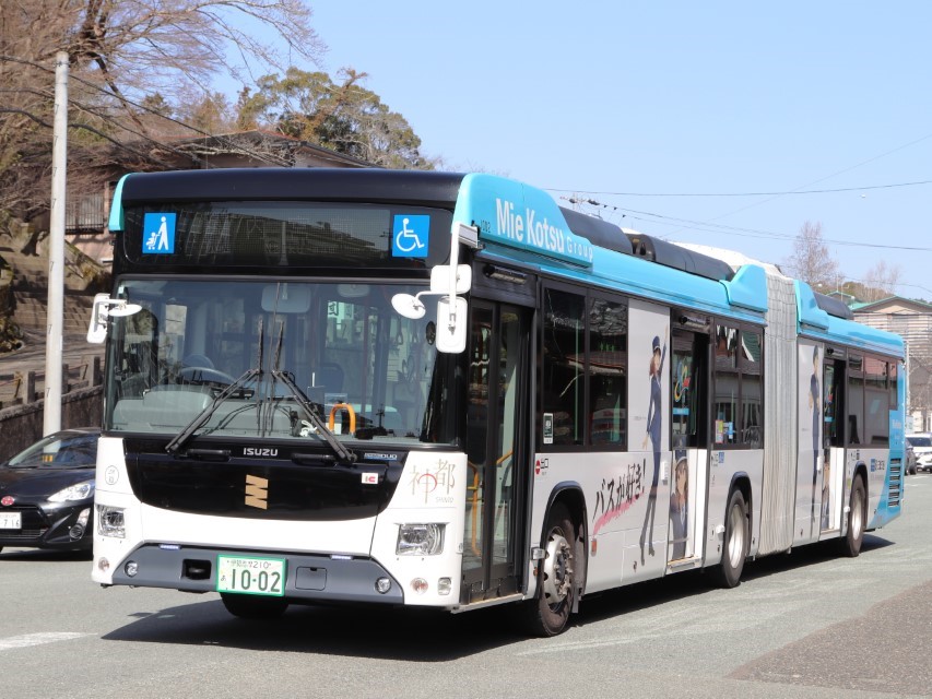 運転したいバスあります？　三重交通（エルガデュオ）