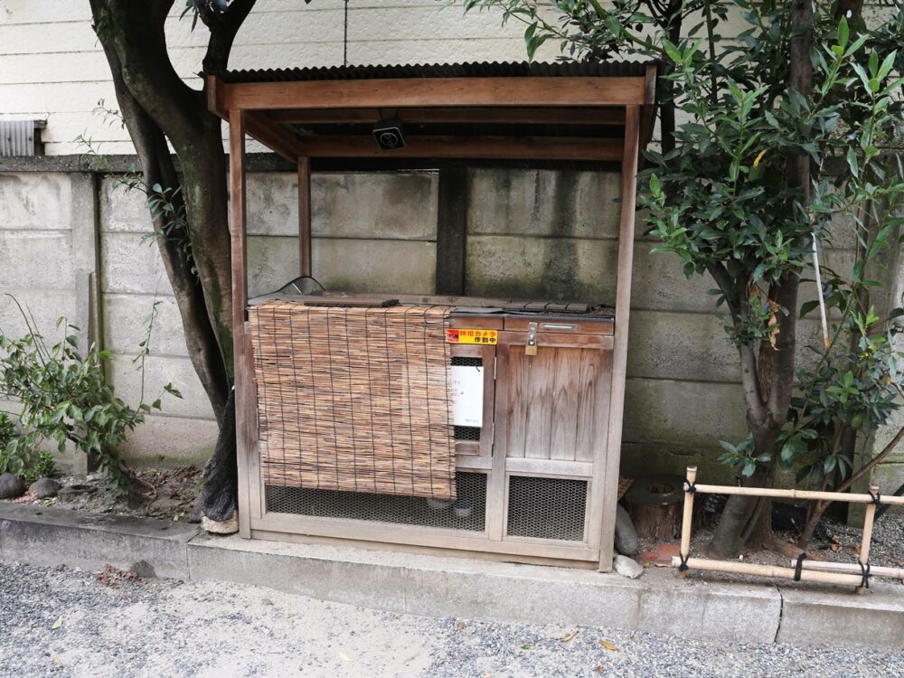 鳥小屋がある！