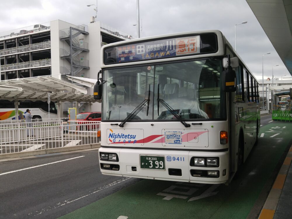 西鉄バス筑豊の日産ディーゼル・西日本車体工業製B型高速車