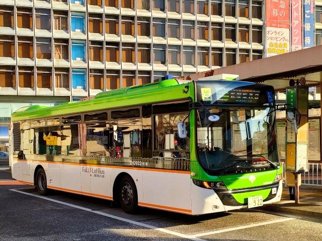 東京都交通局のスカニア・ボルグレン製フルフラットバス