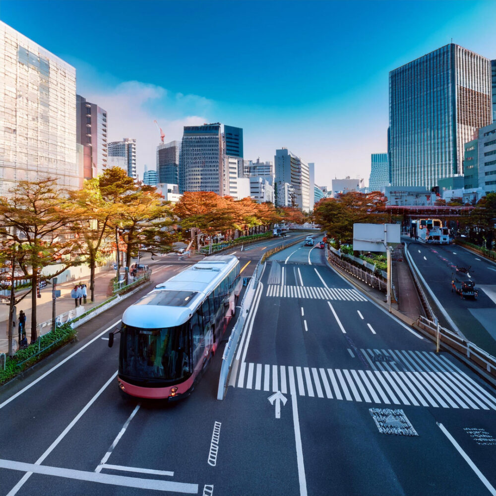 もう一つのAI的渋谷の交差点。交差してない