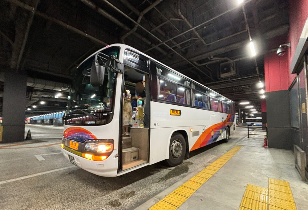 熊本のバスの拠点・熊本桜町バスターミナルに到着!