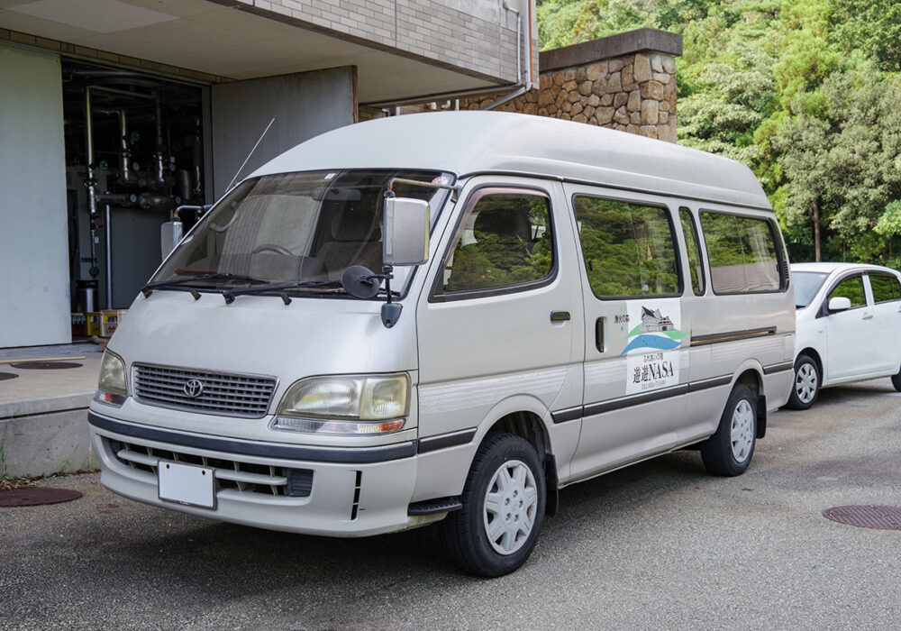 宿泊施設の送迎ではポピュラーなワゴン車