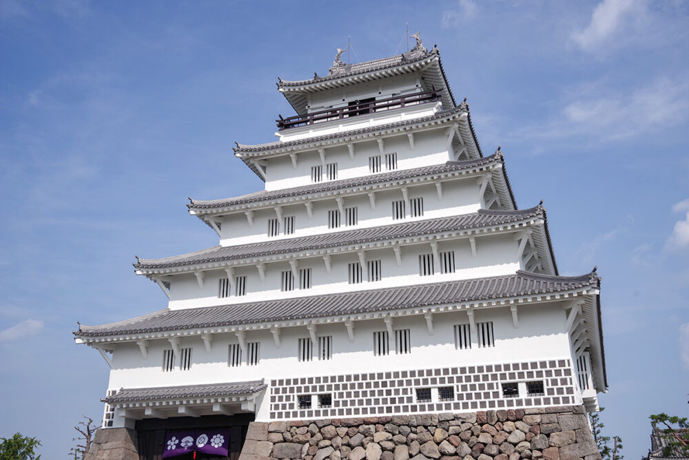 日本100名城の一つ、島原城