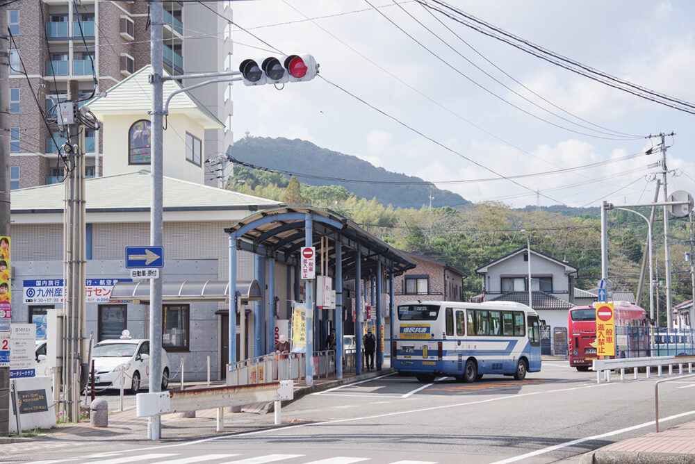 天草市街地にある本渡バスセンター