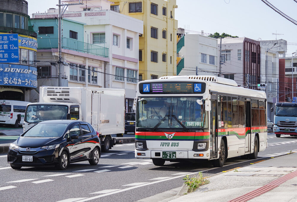 沖縄の路線バスは広域公共交通の要