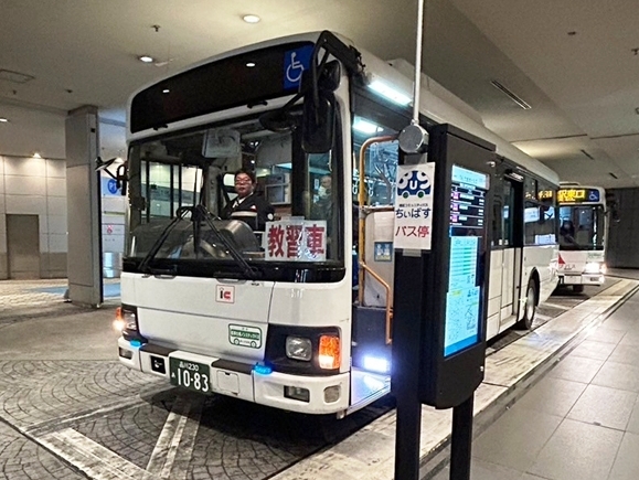 ようやく六本木ヒルズに到着！終点ではなく路線は田町駅に戻るまで続く