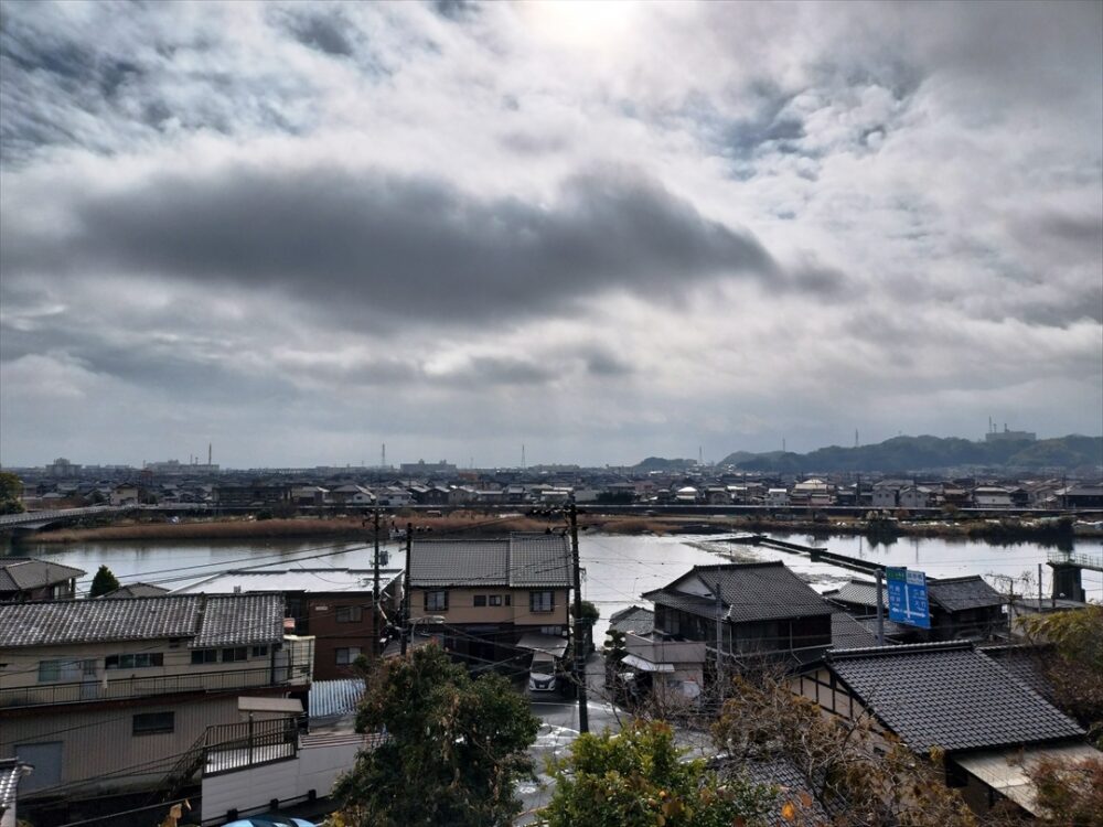 高台からの岩国市