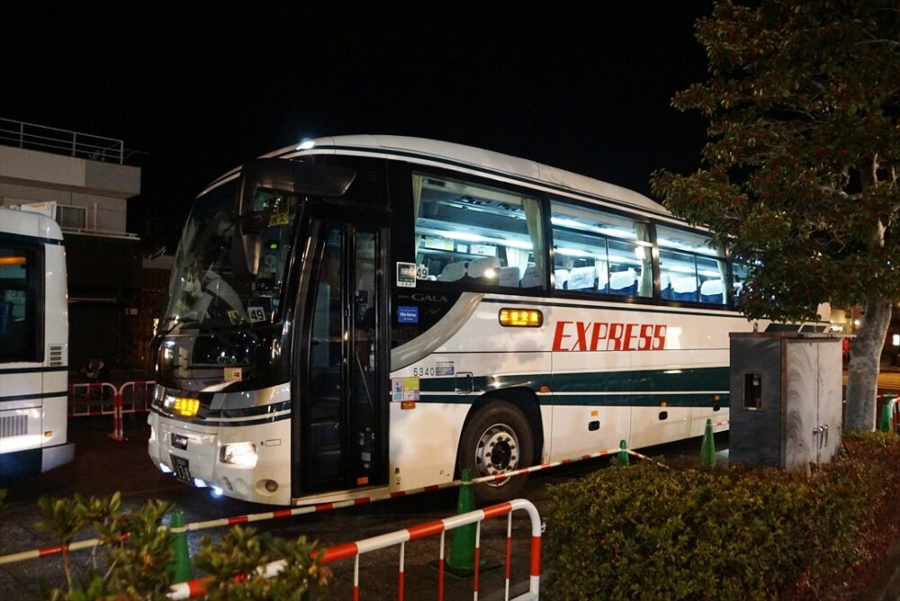 三重交通も終夜運転する