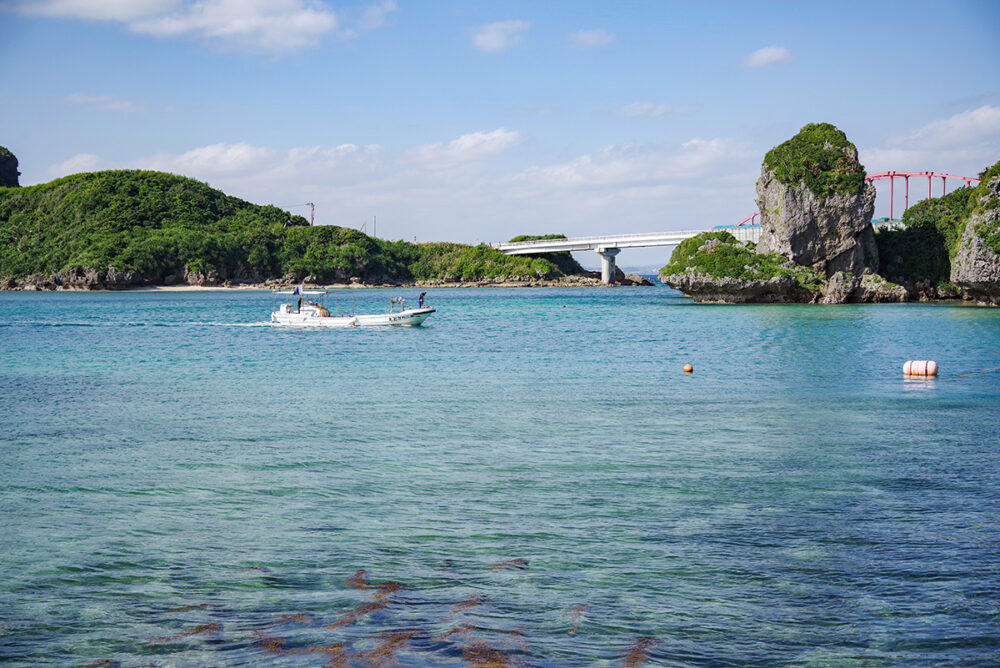 沖縄県うるま市には橋で繋がった四つの島がある