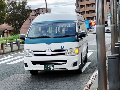 三重交通カラーのハイエースがやってきた！