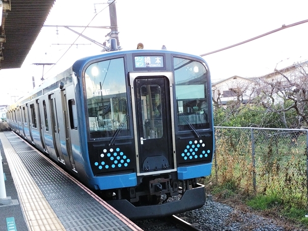 相模線は単線なので方向に注意