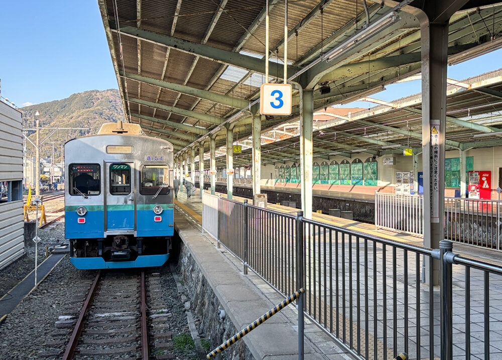 通勤電車から華麗な転身を遂げた元東急のステンレス電車で下田に到着