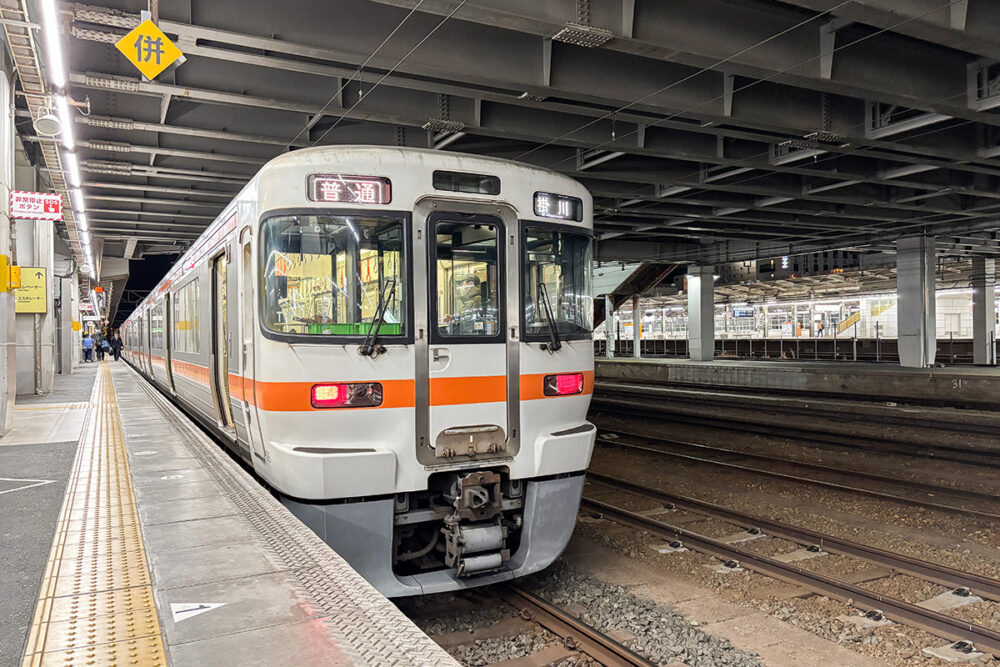 電車とバスを交互に乗り継いで豊橋駅に辿り着いた