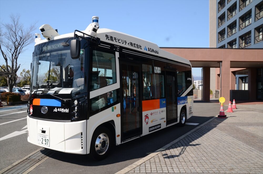 ベース車はBYD社製のEVバス