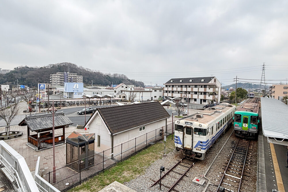 2日目は北条町駅隣のバス乗り場「アスティアかさい」から出発