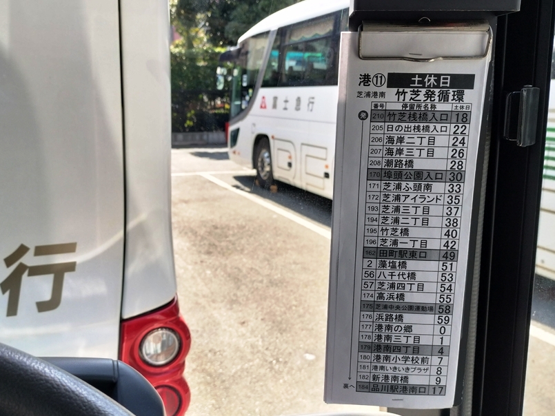 訓練初期には使用されないものの教育用のスターフ（時刻表）が用意されている