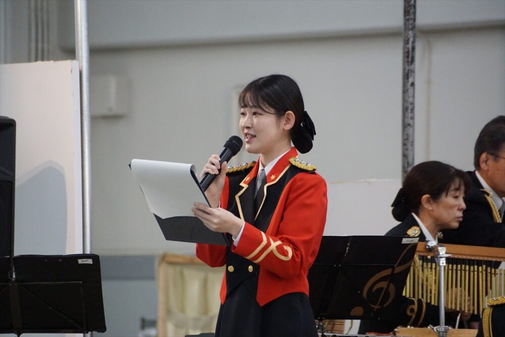 音楽隊による演奏もあった