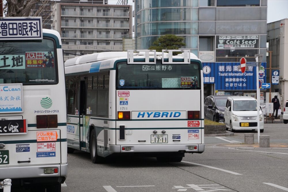 最終便は松阪駅前を発車した！