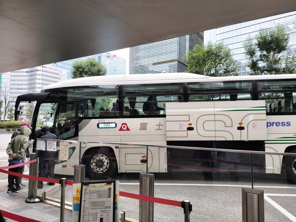 富士急バスではなくフジエクスプレス運行便なのがミソ？