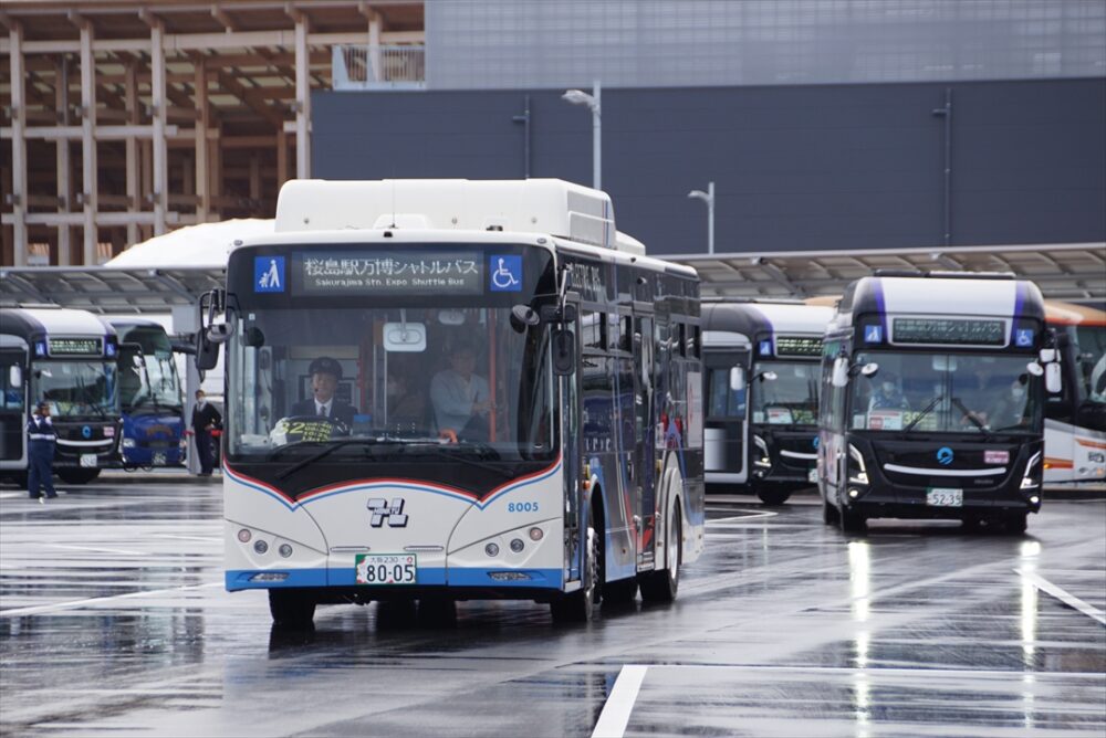 EV車はBYDのK8といすゞエルガEVの選択か？