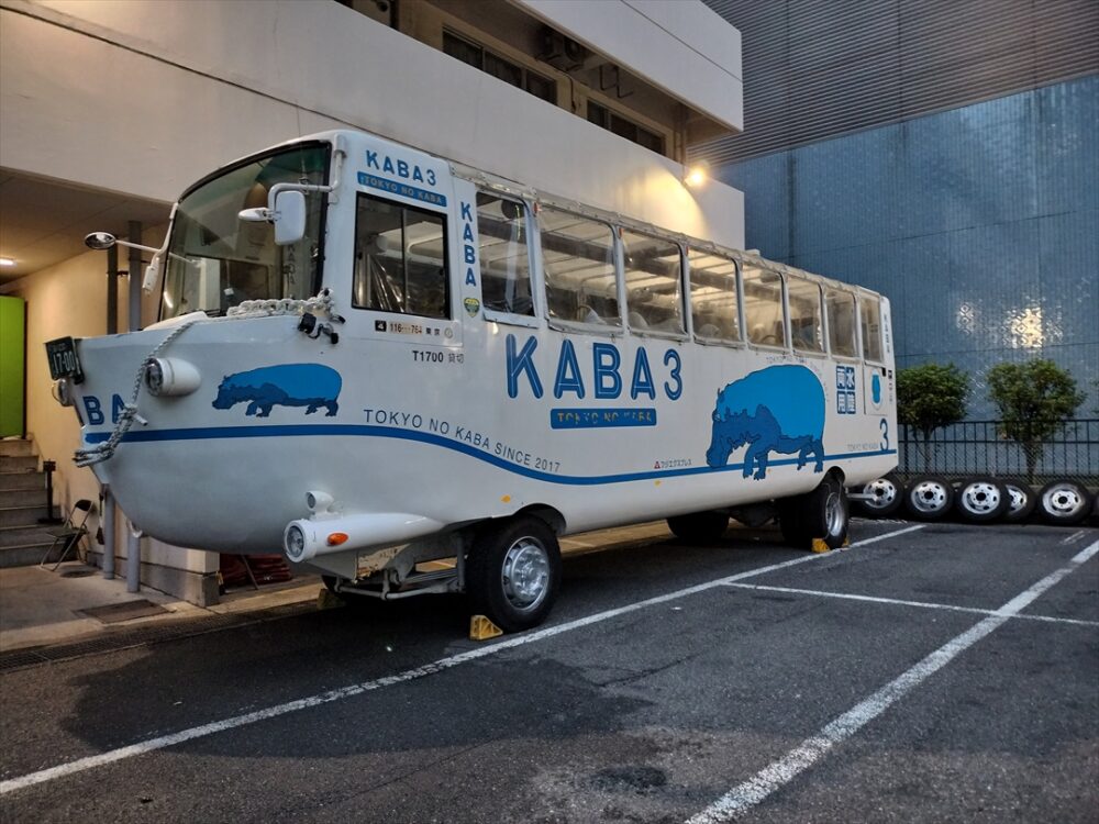 いつかは運転してみたい水陸両用車