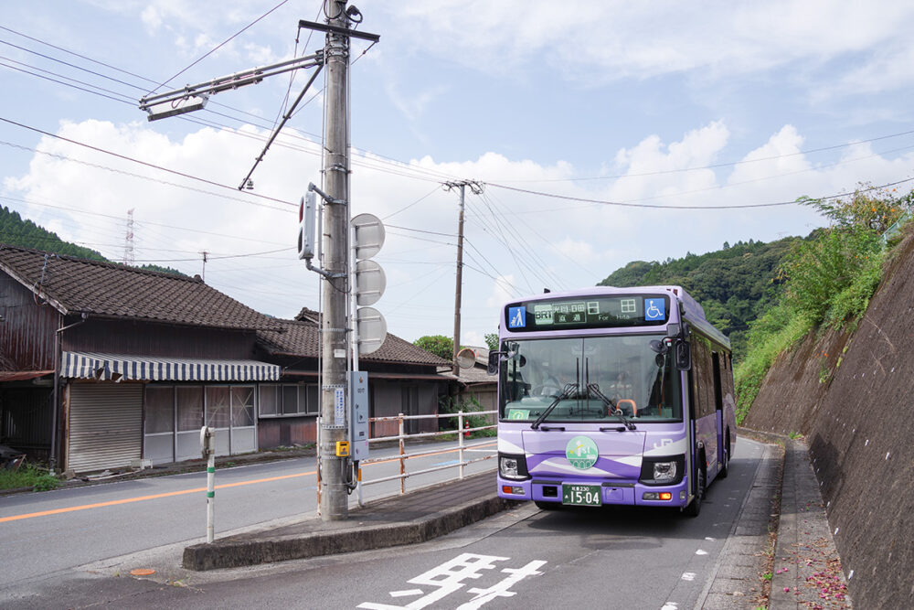 日田彦山線BRT。鉄道から転身した存在ゆえに県境越えはお手のもの