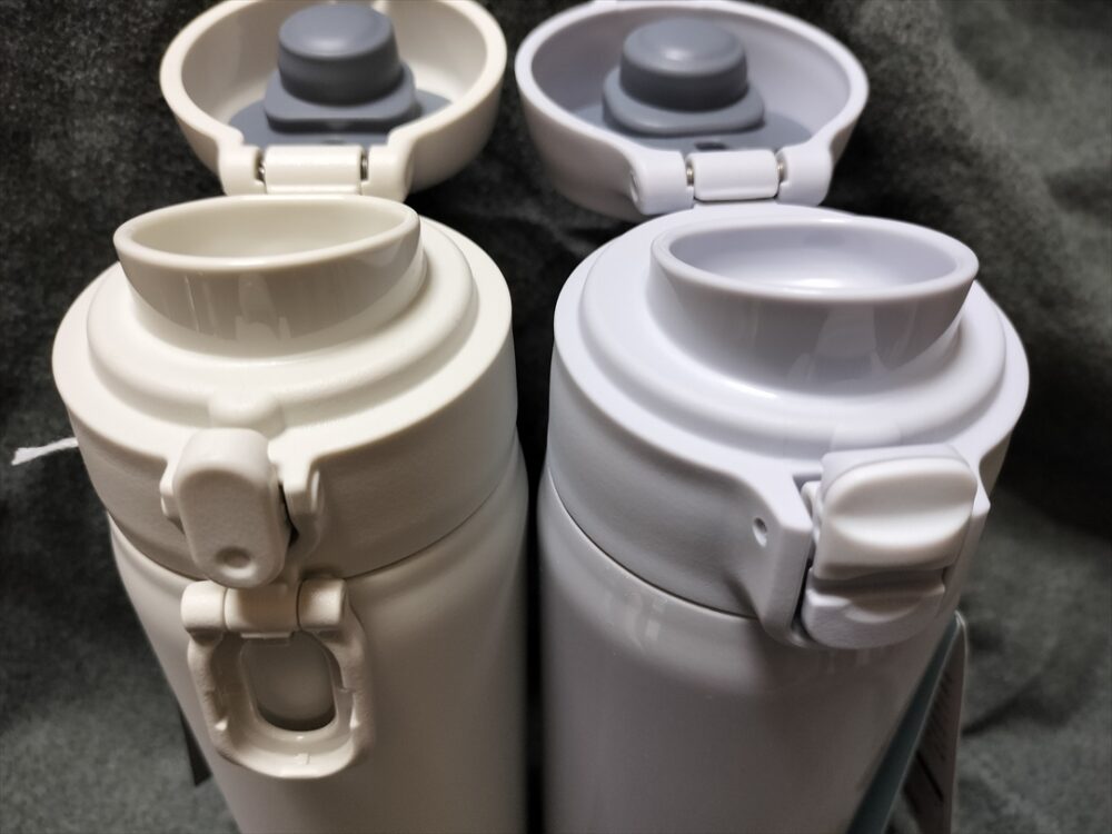 右の400ml用はSUS316採用で炭酸以外であればすぐに洗浄することを条件で何を入れても良い