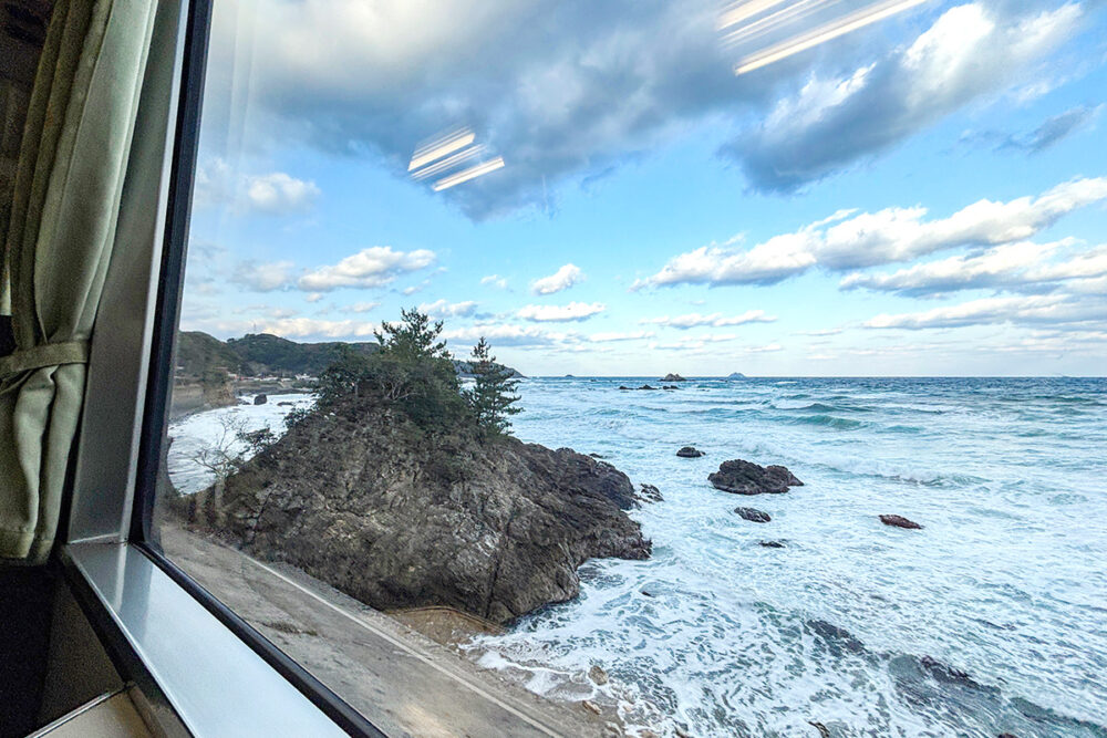 とりあえず山陰本線で益田駅まで行く